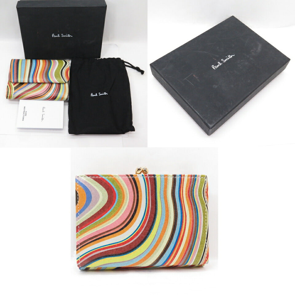 Paul Smith New Swirl Leather Frame Wallet