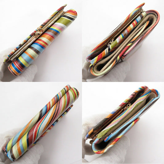 Paul Smith New Swirl Leather Frame Wallet
