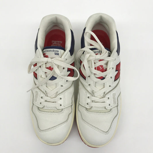 AIME LEON DORE x New Balance P550 White Sneakers Size 27.5