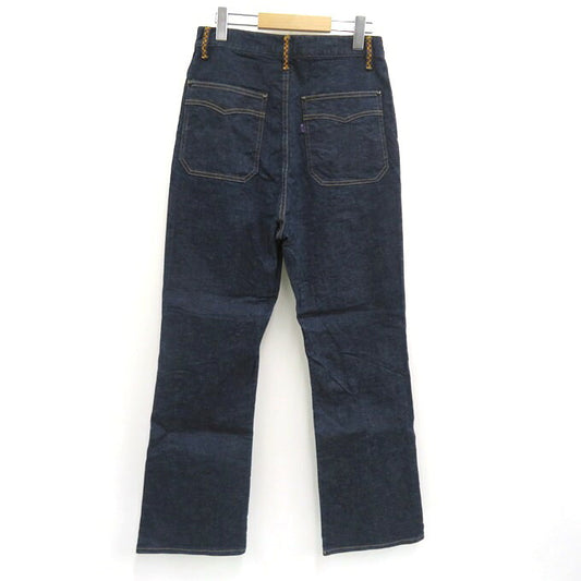 Needles Indigo P&M Emb. Boot-Cut Jeans Size XS