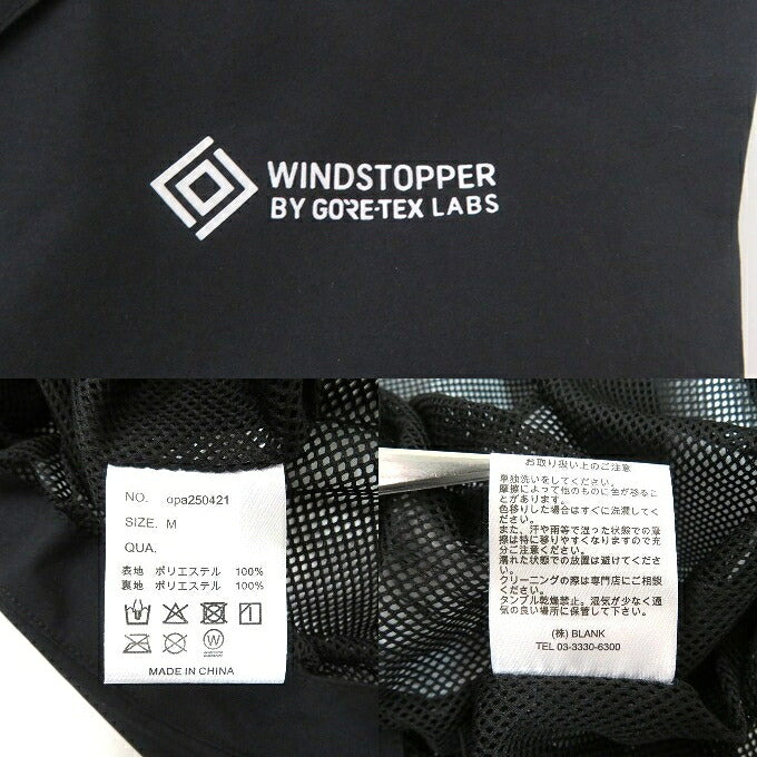 opa x +phenix GORE-TEX WINDSTOPPER Vest Size M