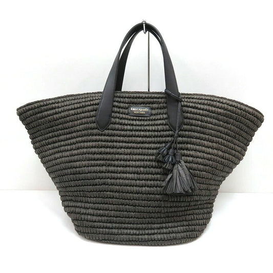 KATE SPADE Black Cabana Large Tote Bag Size ONE SIZE