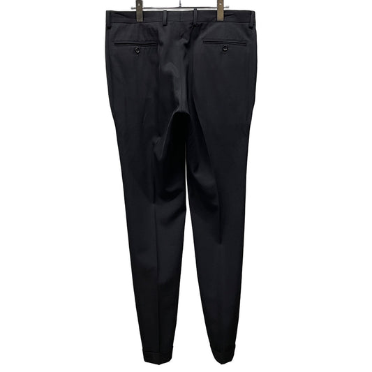 ISSEY MIYAKE MEN 15AW Wool Gabardine Trousers Black Size 5