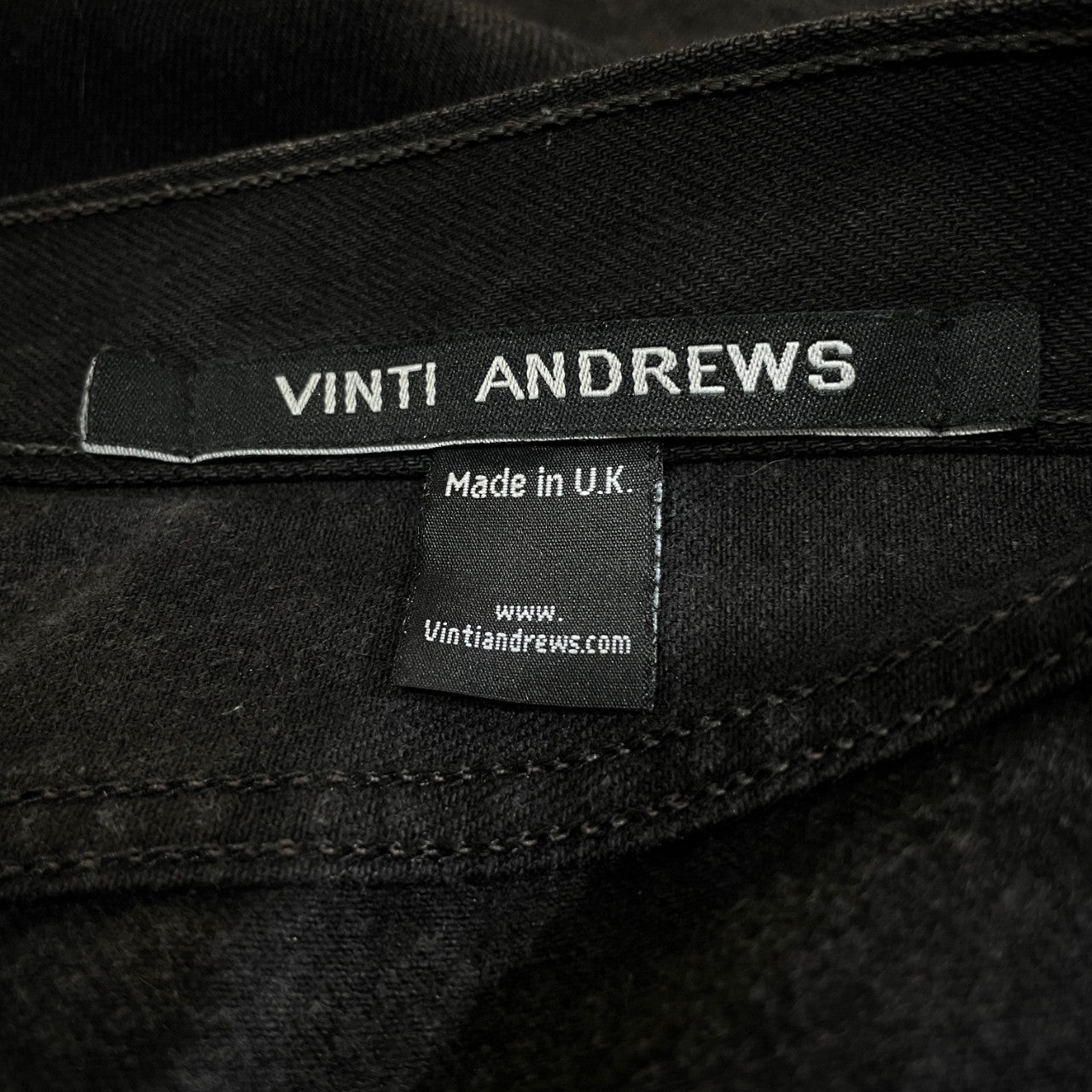 VINTI ANDREWS Levi's Remake Damaged Jeans Black Size 30