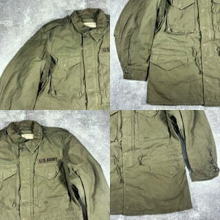 Vintage US Army M-1951 60s Green Field Jacket Size REGU