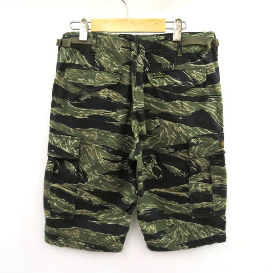 TOYS McCOY Tiger Camo Cargo Shorts Khaki Size 32