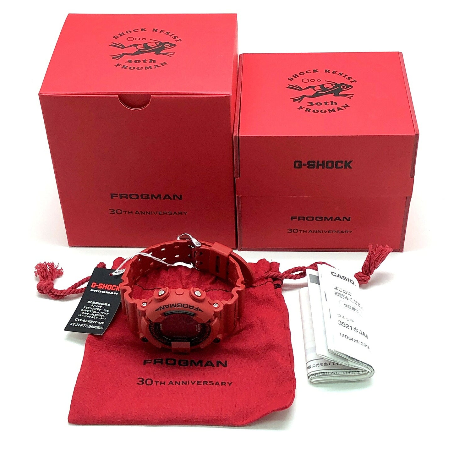 G-SHOCK Frogman 30th Anniv. Solar Watch Size ONE 8230NT-4