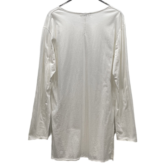 Yohji Yamamoto Pour Homme 19AW Side T-Shirt White Size 3