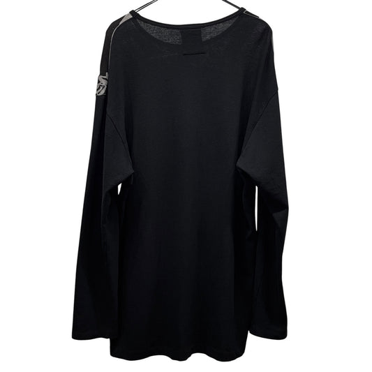 Yohji Yamamoto 20AW Kanji Print Cotton Wool Sweater Size 3