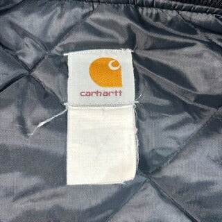 Carhartt 00s Quilted Liner Duck Vest Black Size XXL