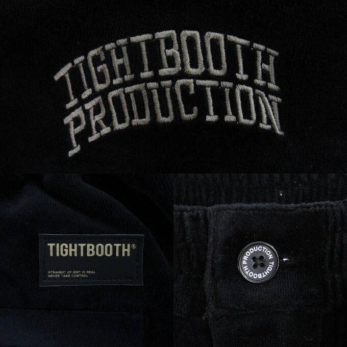 TIGHTBOOTH Velour Balloon Pants Black Size L