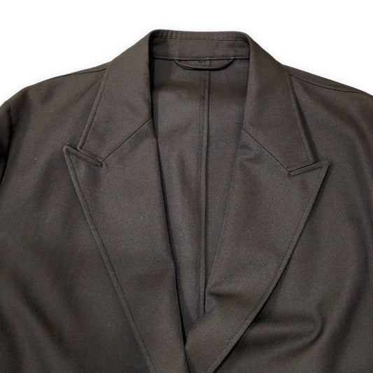 CARUSO per TOMORROWLAND Wool Cotton Wrap Coat Size 50/R