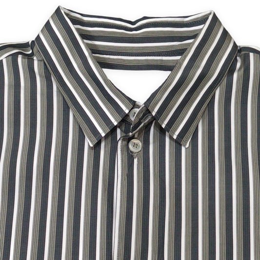 Studio Nicholson Hinko Broad Stripe Cotton Shirt Size S