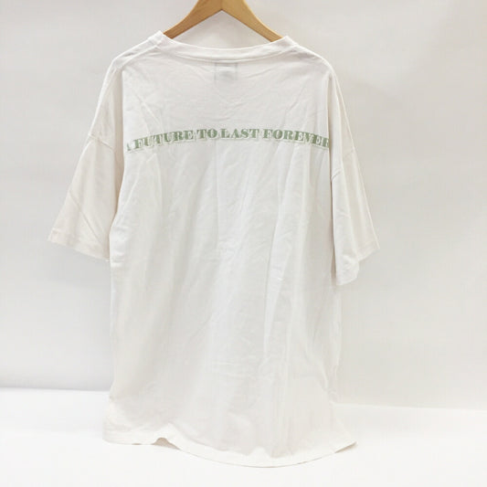 SAINT MICHAEL Money Print T-Shirt White Size XXL