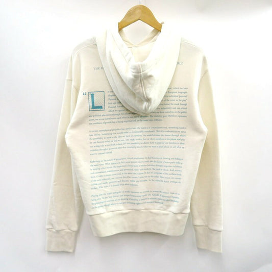 GUCCI 20SS Manifesto Pullover Hoodie Ivory Size XS
