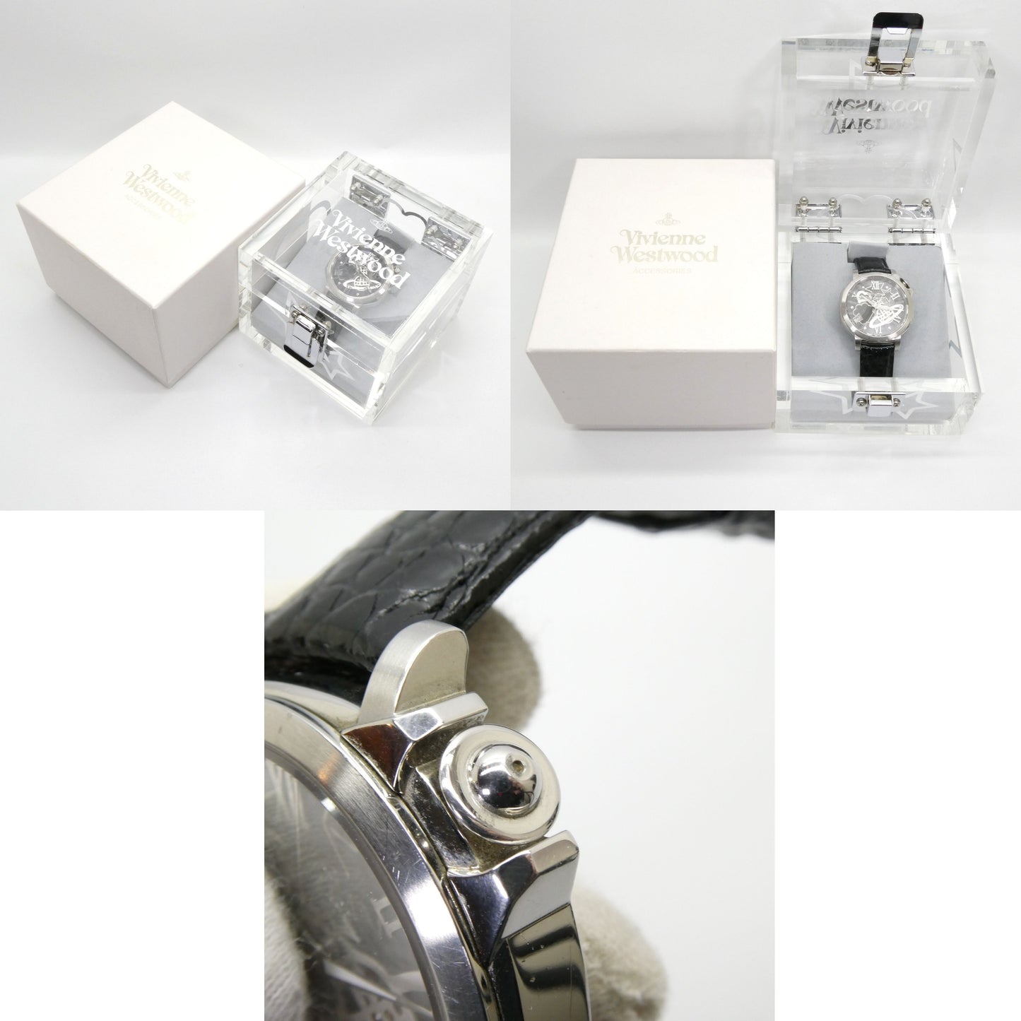 VivienneWestwood PORTE-BONHOUR Silver SS Watch Size ONE SIZE