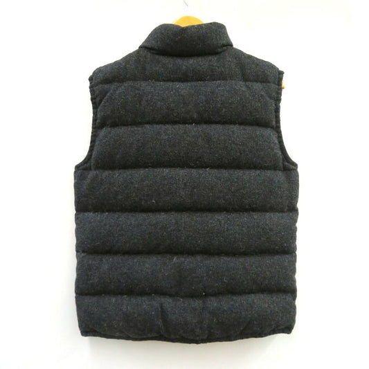 ASPESI Wool Down Vest Charcoal Gray Size L