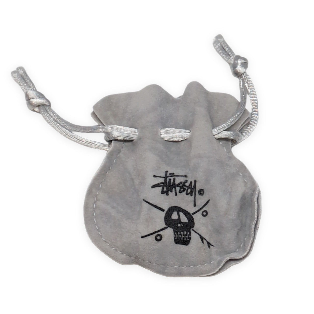 STUSSY Old Stussy Logo Silver Ring Size 16