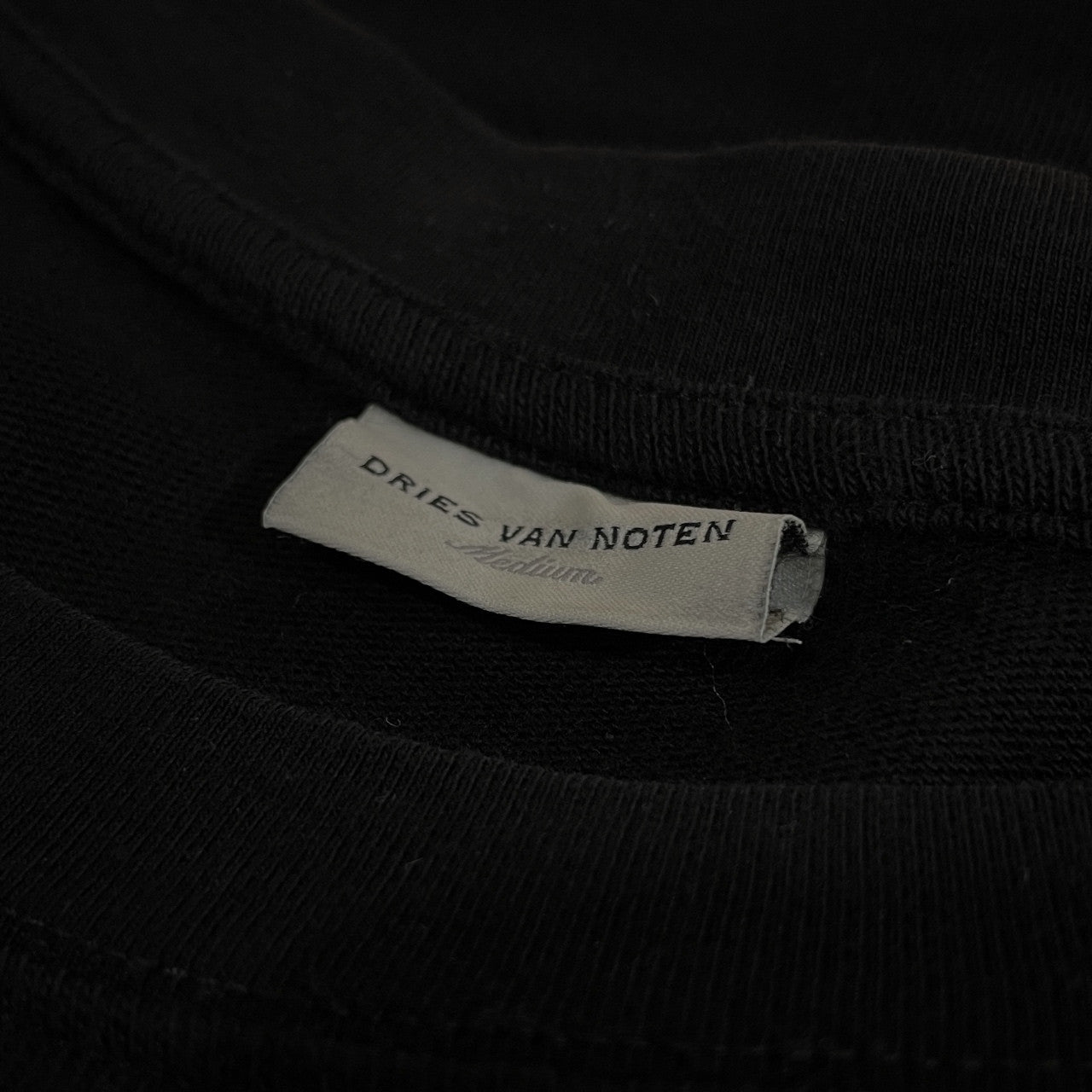 Dries Van Noten Front Print Crewneck T-Shirt Size M