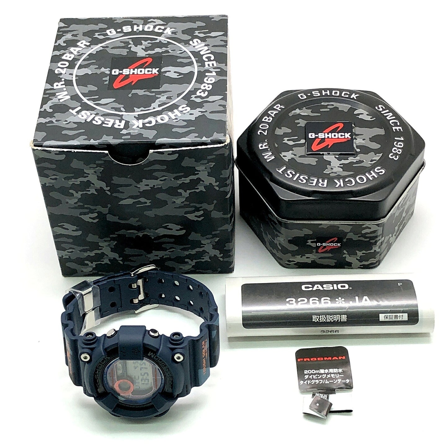 G-SHOCK GF-8250CM-2 FROGMAN Camo Watch Size ONE SIZE