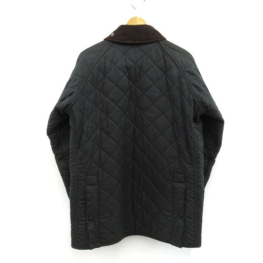Barbour Bedale Quilted Waxed Oiled Jacket Khaki Size L