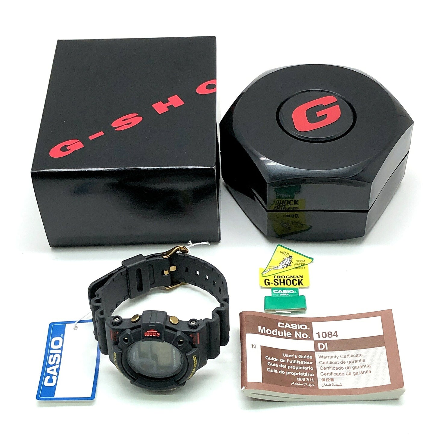 G-SHOCK DW-6300-1B FROGMAN 1993 Vintage Watch Size ONE SIZE