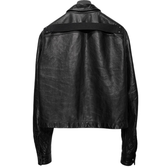 Rick Owens 24AW Alice Strobe Lamb Jacket Black Size 48