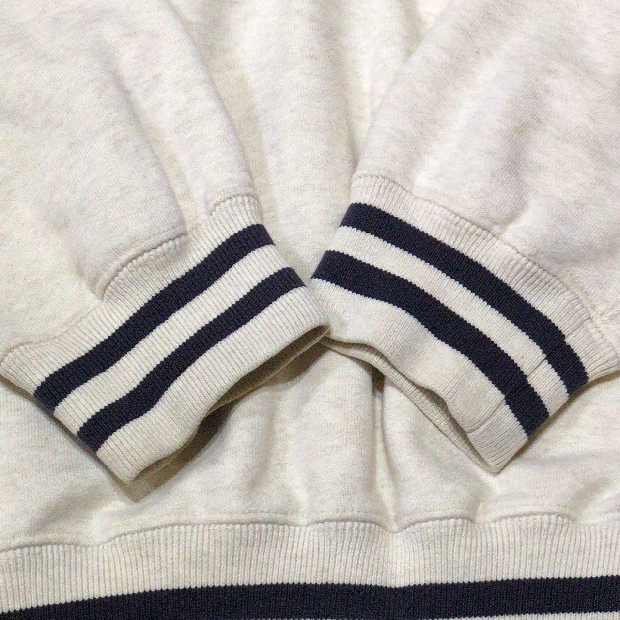 POLO SPORT 90's USA Print Half-Zip Sweatshirt Size XL