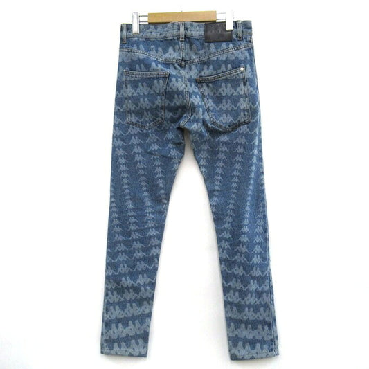 DANILO PAURA x KAPPA All-Over Pattern Jeans Indigo Size 30