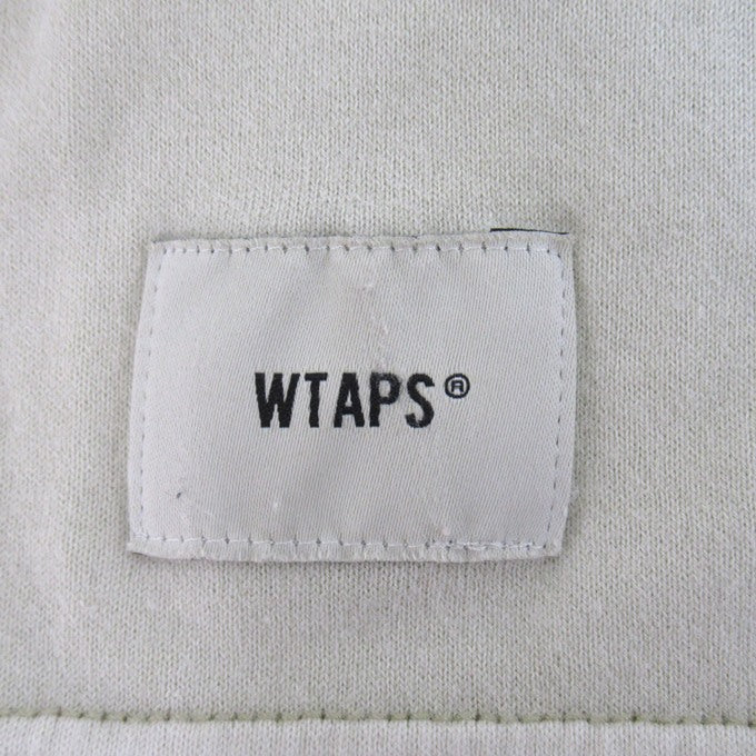WTAPS 21AW Long Sleeve Cotton T-Shirt Off-White Size 04