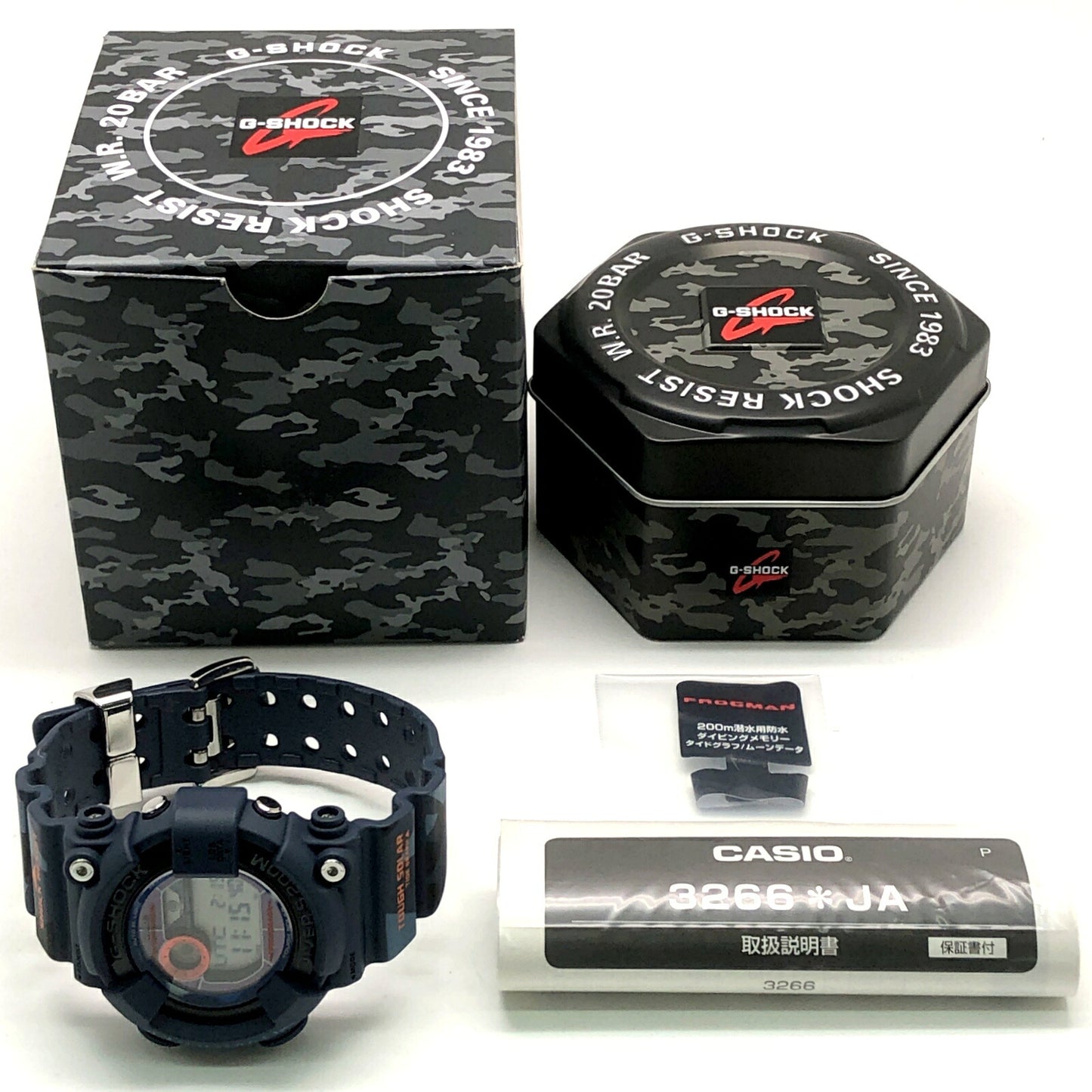 G-SHOCK GF-8250CM-2 FROGMAN Camo Watch Size ONE SIZE Multi