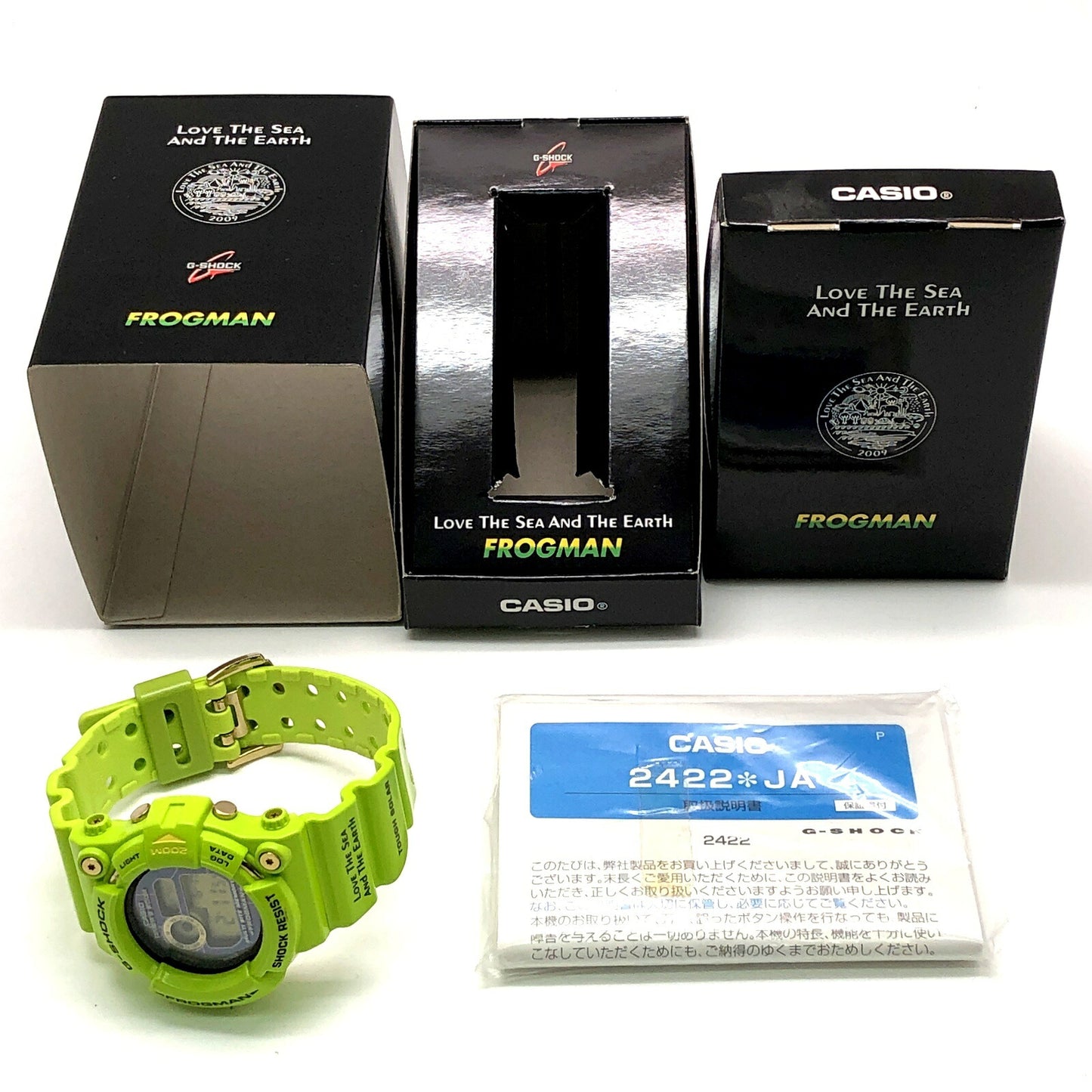G-SHOCK FROGMAN Earthwatch ICERC Solar Watch Size ONE SIZE