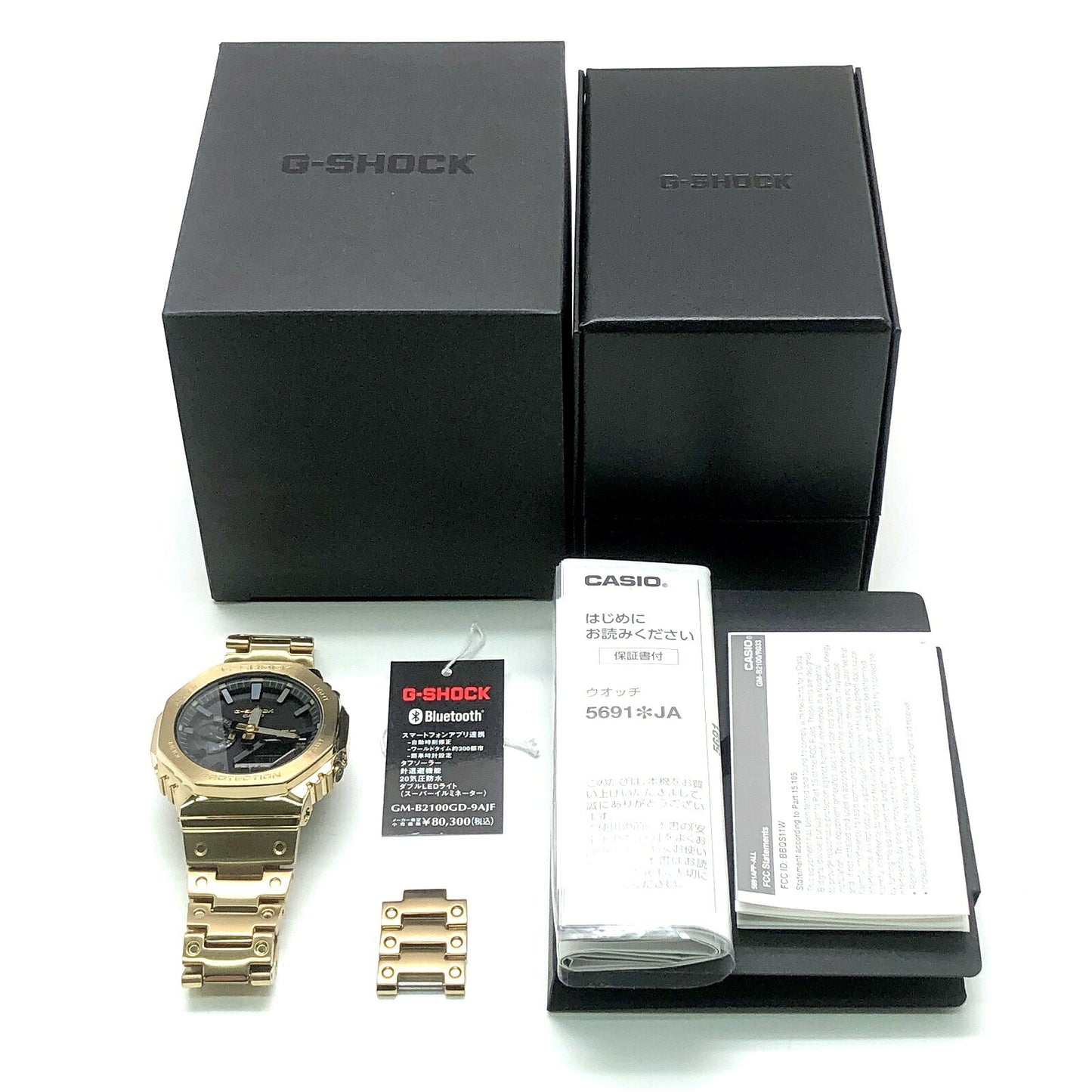 G-SHOCK Full Metal Gold IP Tough Casioak Watch Size ONE SIZE