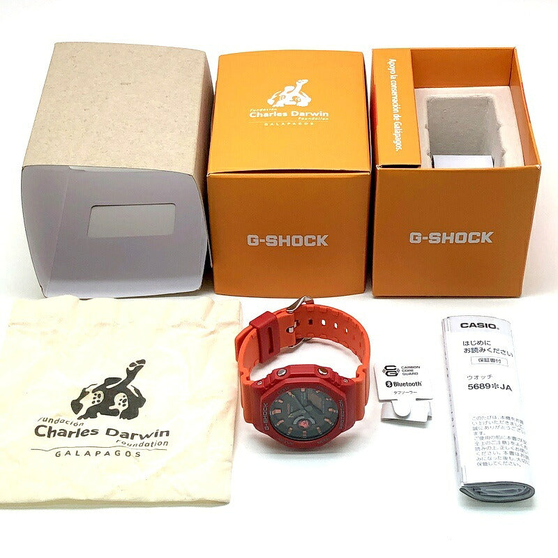 G-SHOCK GA-B2100DF-4A Casioak Red Orange Watch Size ONE SIZE