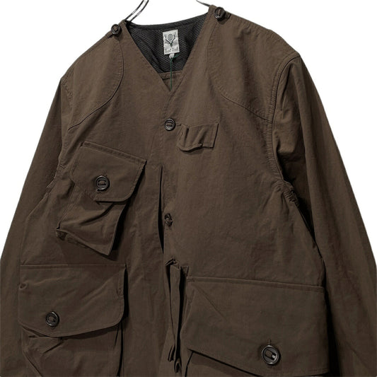 South2 West8 Tenkara Nylon Oxford Jacket Brown Size L