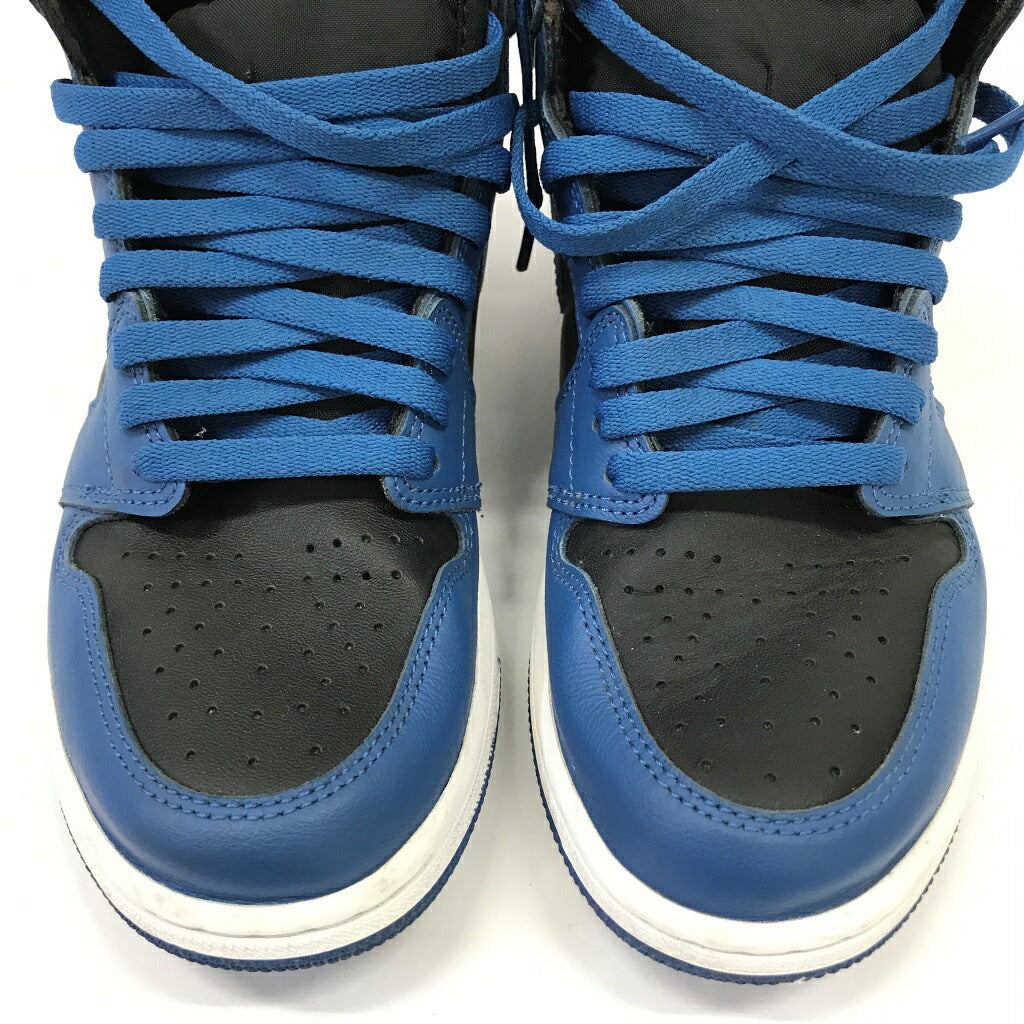 NIKE Air Jordan 1 Retro High OG Marina Sneakers Size 26.5