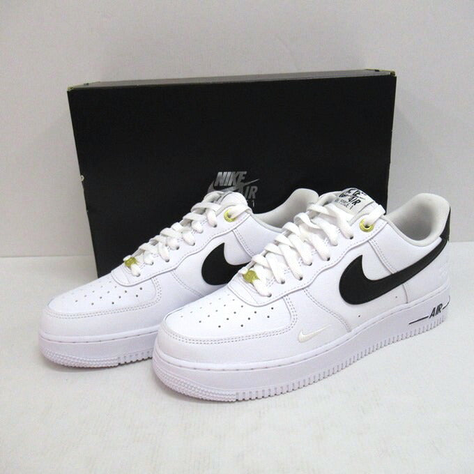 NIKE Air Force 1 '07 LV8 40th White/Black Sneakers Size 28cm