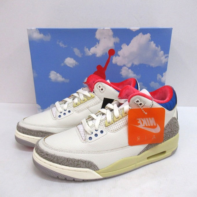 NIKE Air Jordan 3 Retro OG SP Exclusive Sneakers Size 28cm