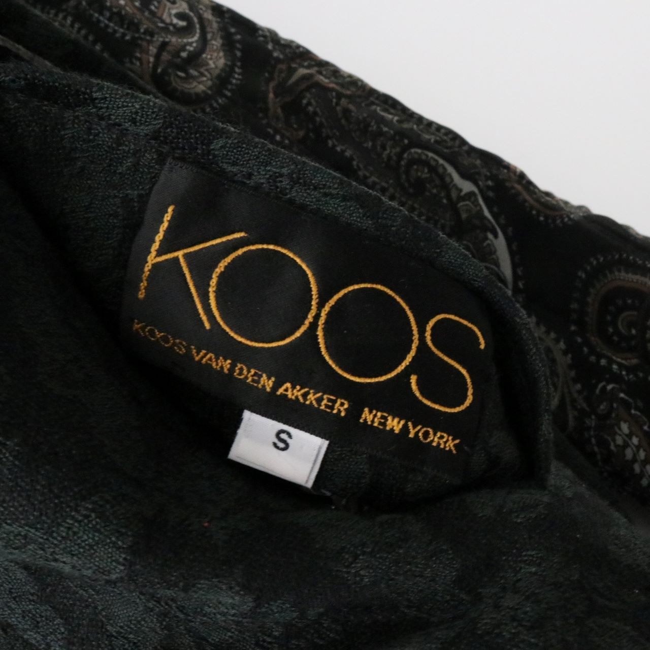 KOOS 80s 90s Vintage Reversible Quilted Jacket Size S