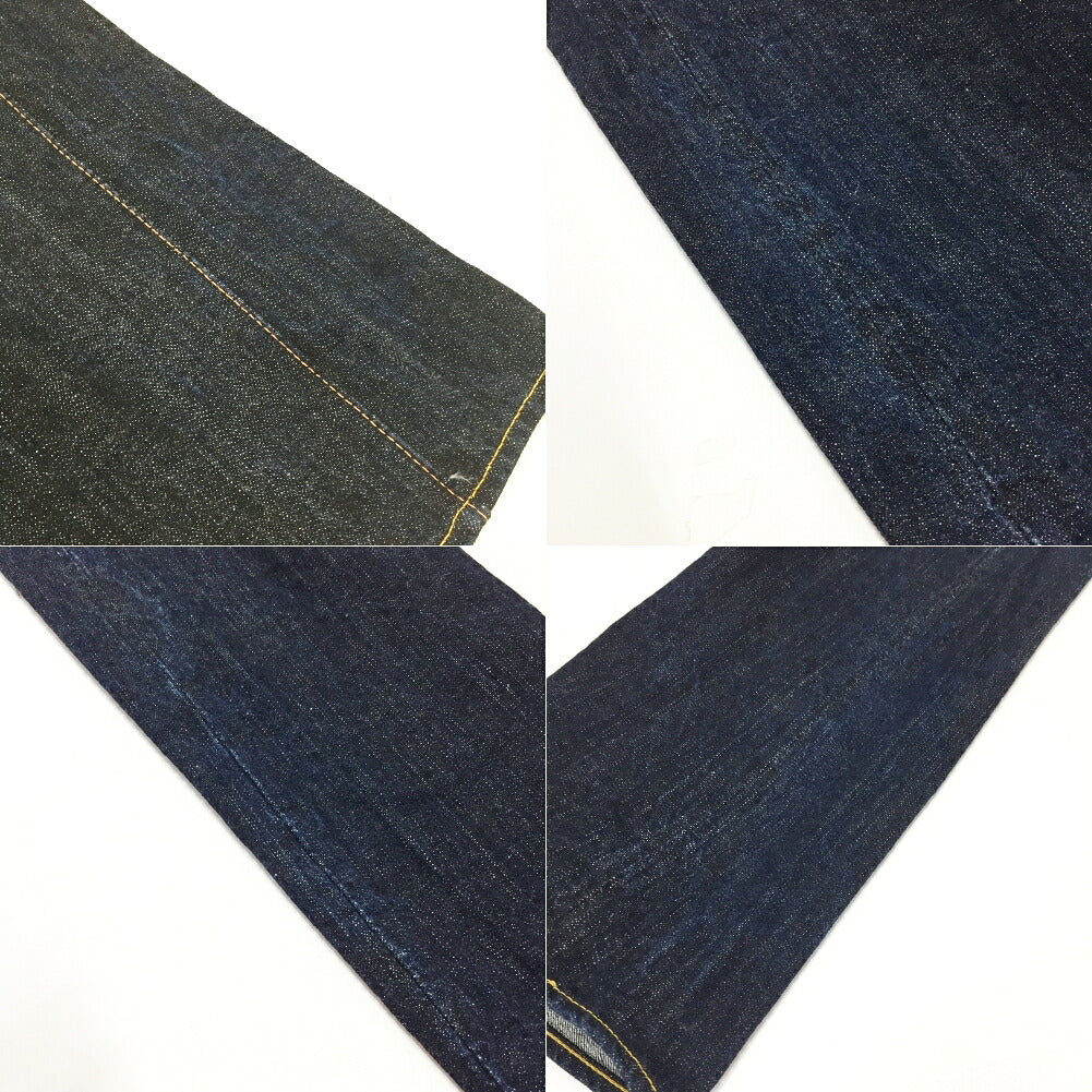 THE STEAM LOCOMOTIVE Button Fly Denim Indigo Size 31