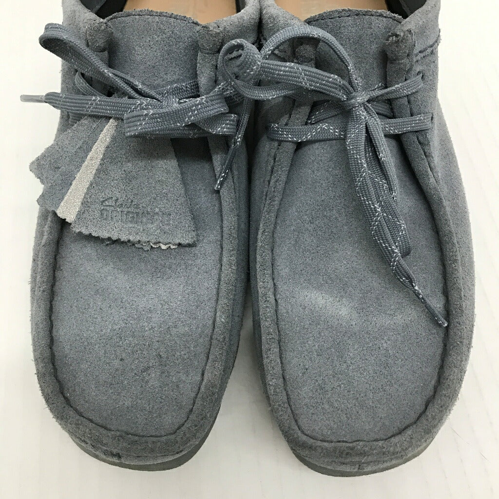 Clarks Wallabee Boots Gray Size 26