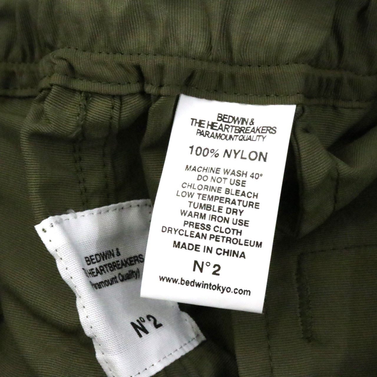 BEDWIN 23SS Hunting Nylon Shorts Size 2