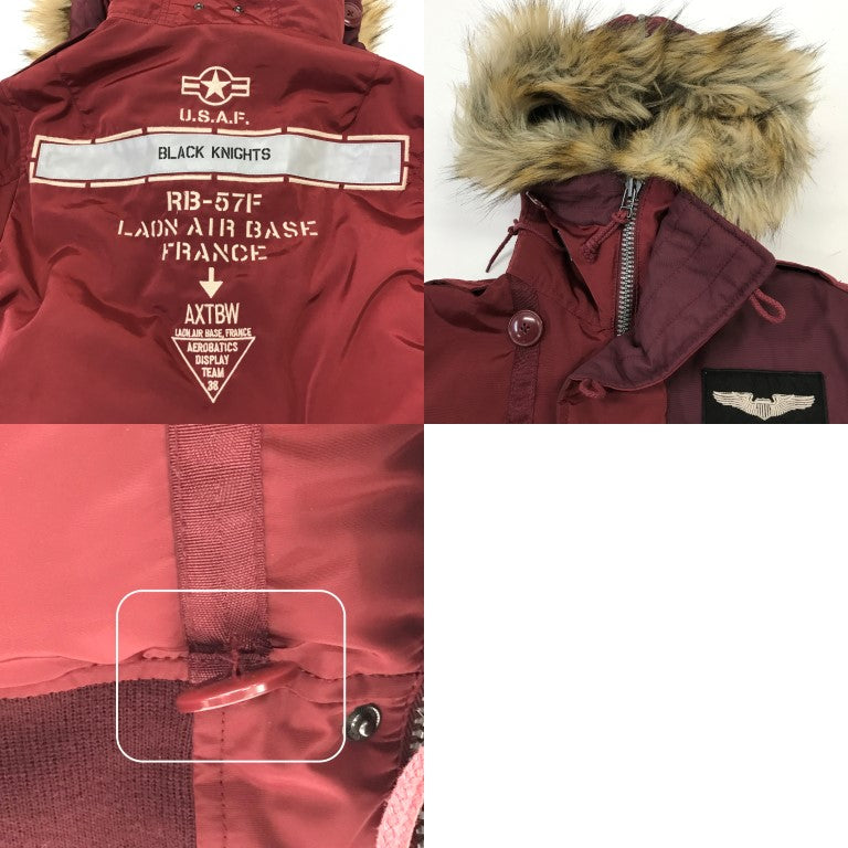 AVIREX N-2B Flight Jacket Red Size M