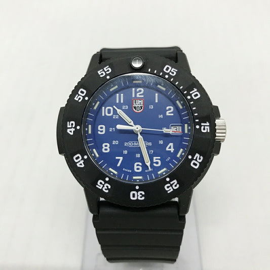 LUMINOX Quartz 3000 Black/Blue Watch Size ONE SIZE