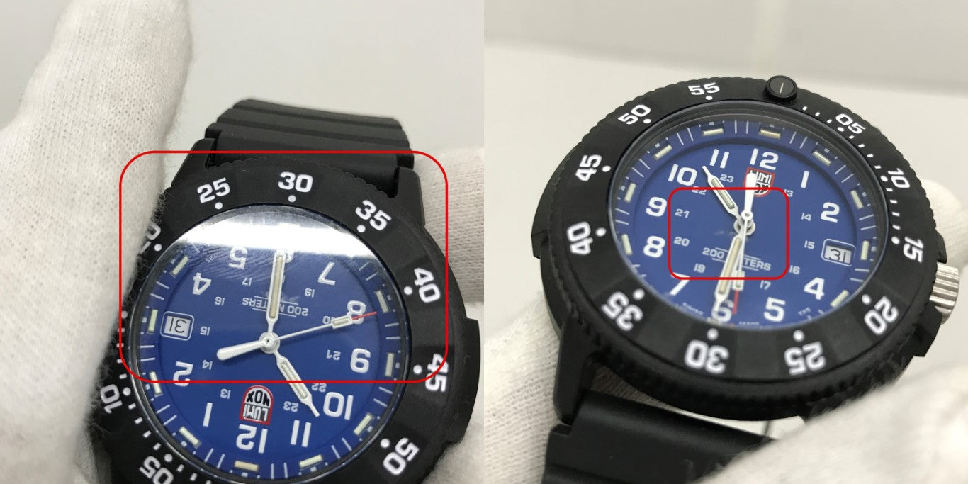 LUMINOX Quartz 3000 Black/Blue Watch Size ONE SIZE