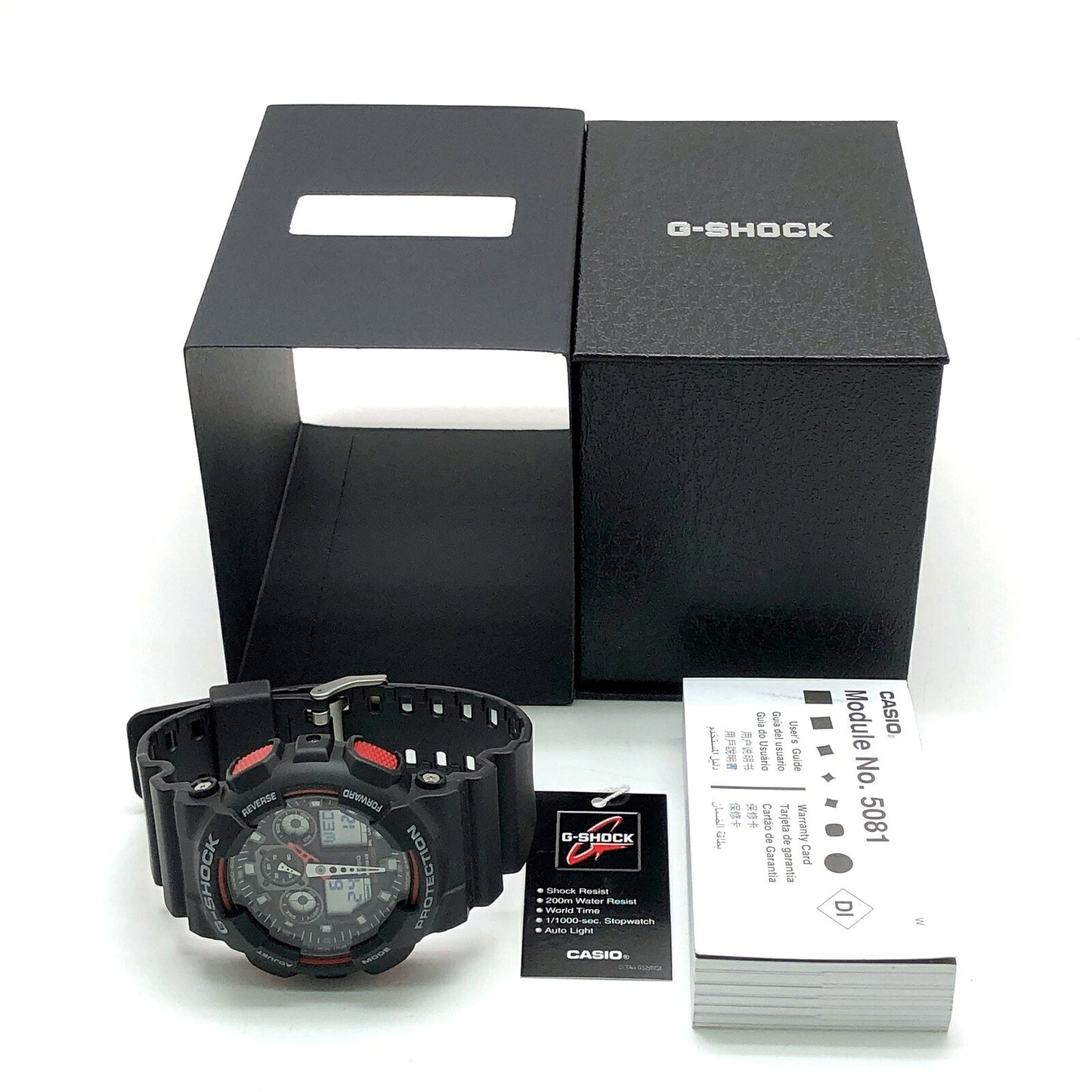 G-SHOCK GA-100-1A4 Analog-Digital Watch Multi Size ONE SIZE