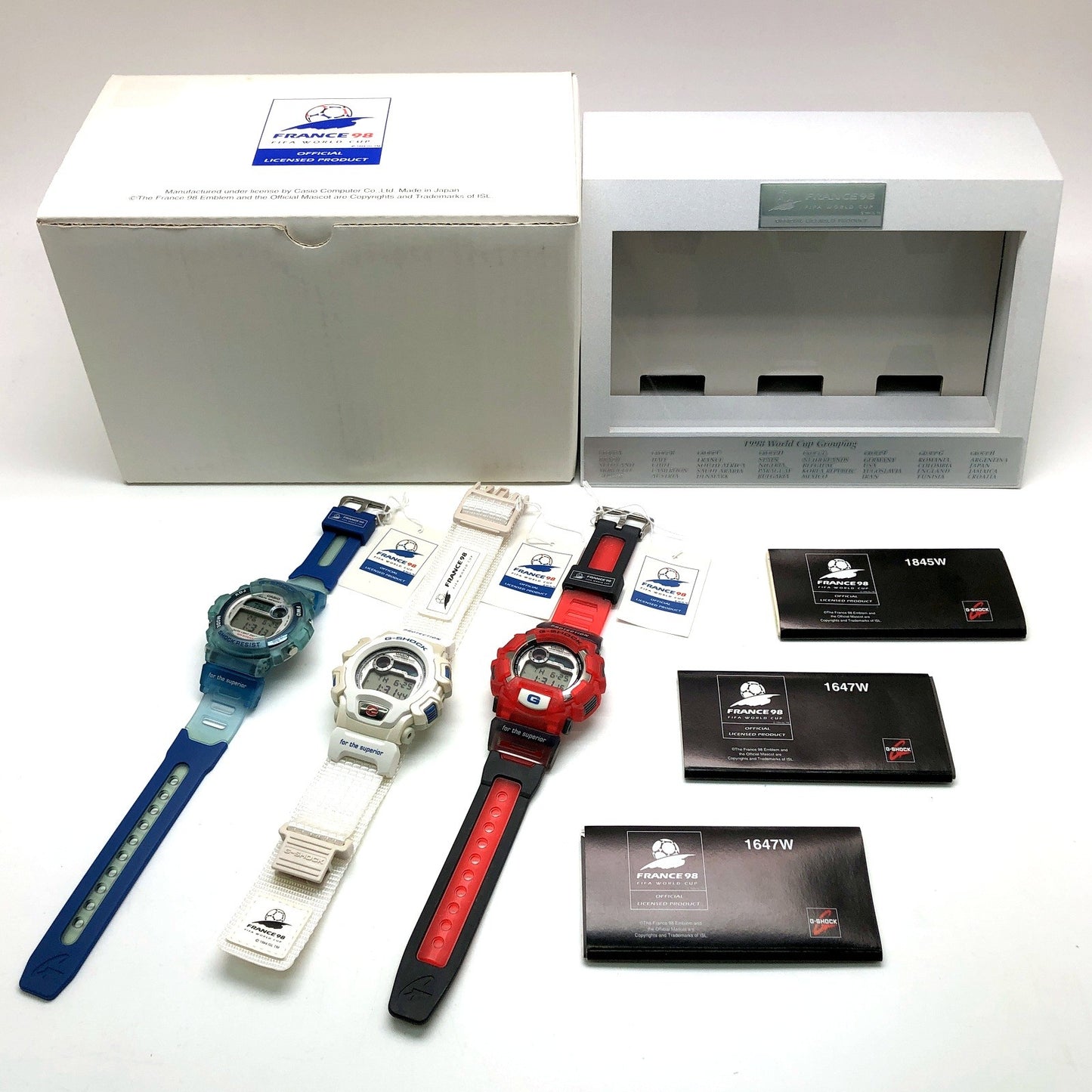 G-SHOCK FIFA World Cup '98 Collab Watch Set Size ONE SIZE