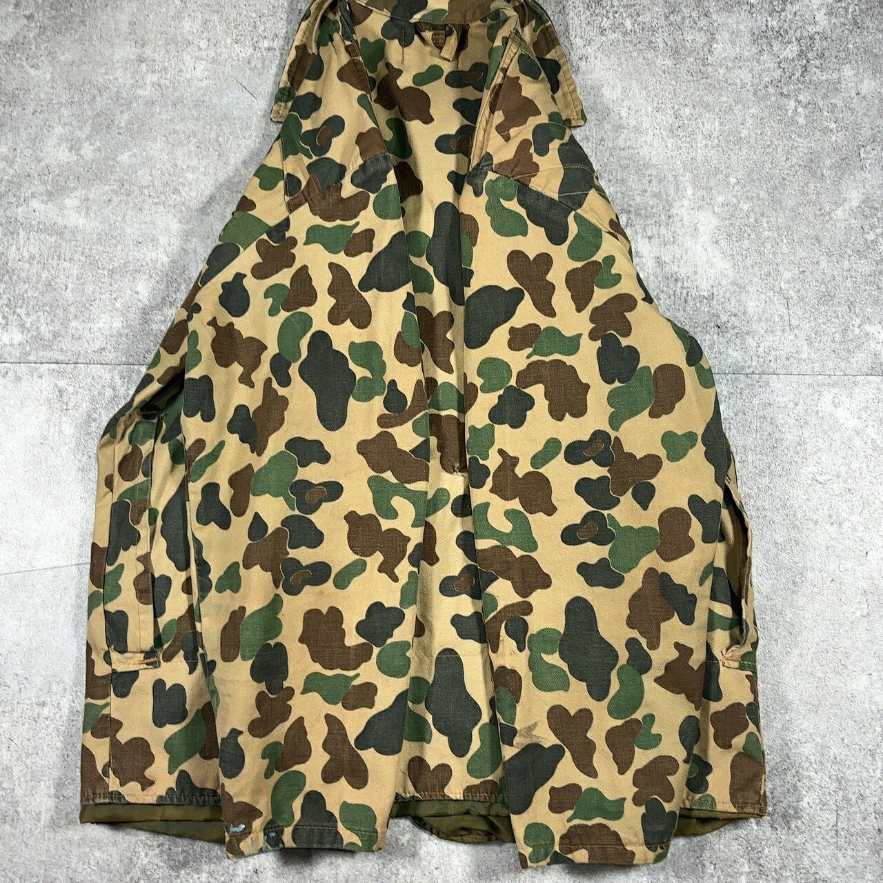 SAFTBAK 70s Vintage Duck Hunter Camo Cotton Jacket Size L