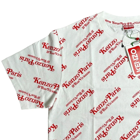 KENZO x VERDY Cotton Long Sleeve Graphic White Shirt Size M