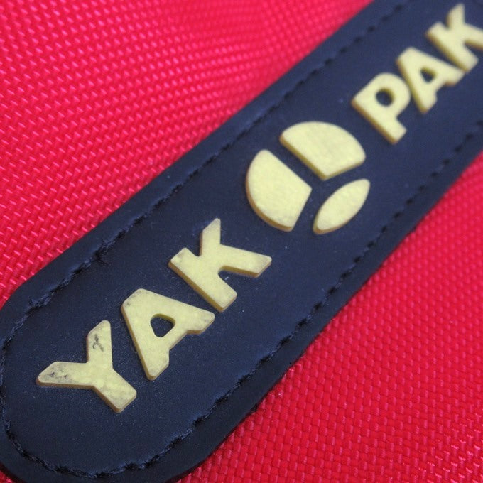 YAK PAK 90s-00s Student Day Bag Black/Red Size ONE SIZE